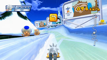 
Mario & Sonic at the Olympic Winter Games | Wii | gameplay screenshot 2