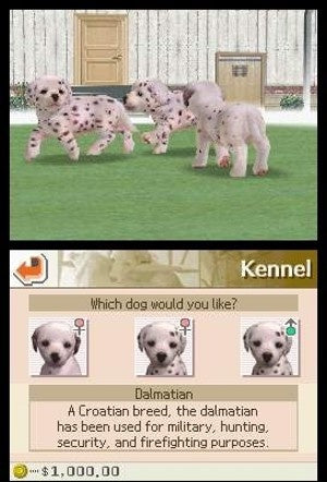 
Nintendogs: Dalmatian & Friends | Nintendo DS | gameplay screenshot 2