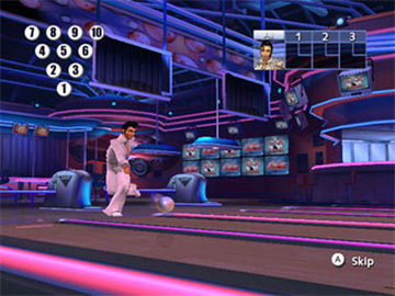 
AMF Bowling Pinbusters! | Wii | gameplay screenshot 1