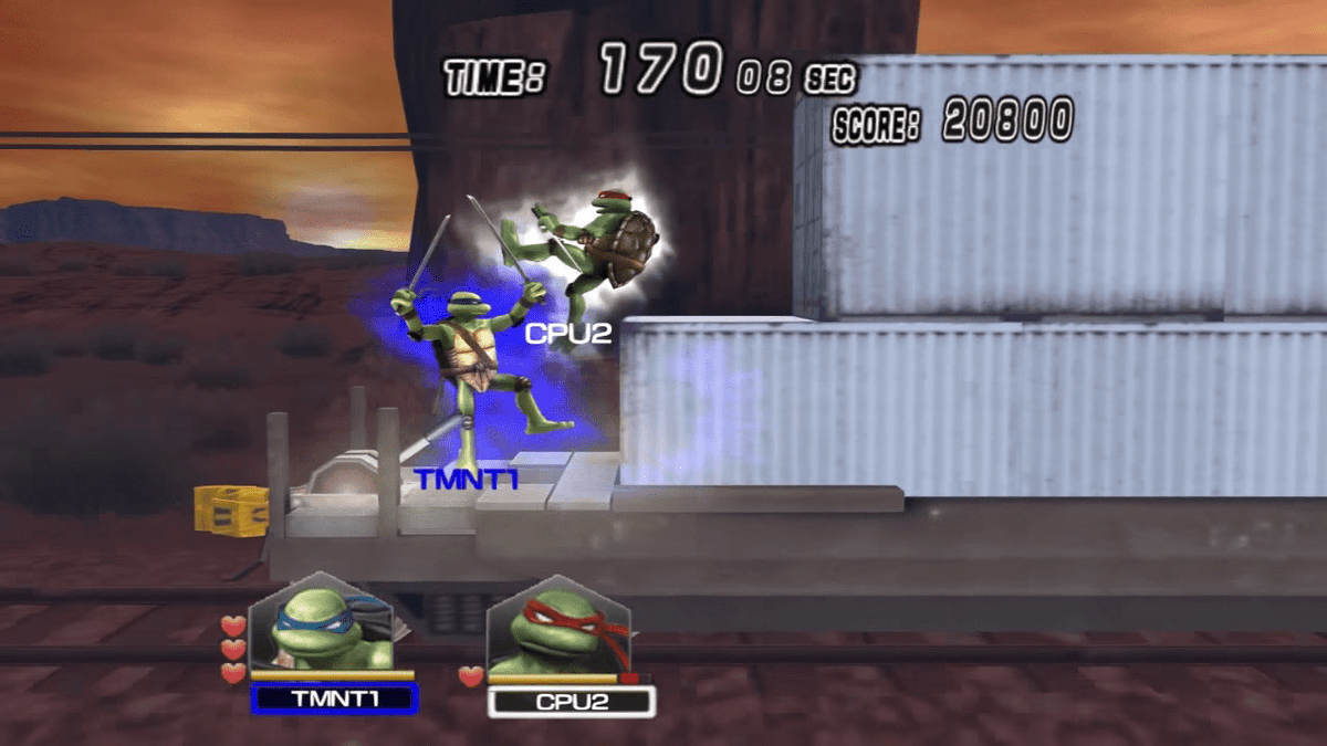 
Teenage Mutant Ninja Turtles: Smash-Up | PlayStation 2 | gameplay screenshot 1