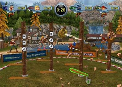 
Go Play: Lumberjacks | Wii | gameplay screenshot 3