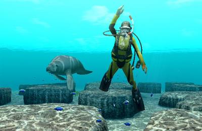 
Endless Ocean: Blue World | Wii | gameplay screenshot 1
