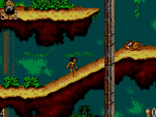 
The Jungle Book | Game Gear | gameplay screenshot 2