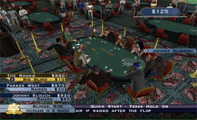 
World Series of Poker: Tournament of Champions | Wii | gameplay screenshot 1