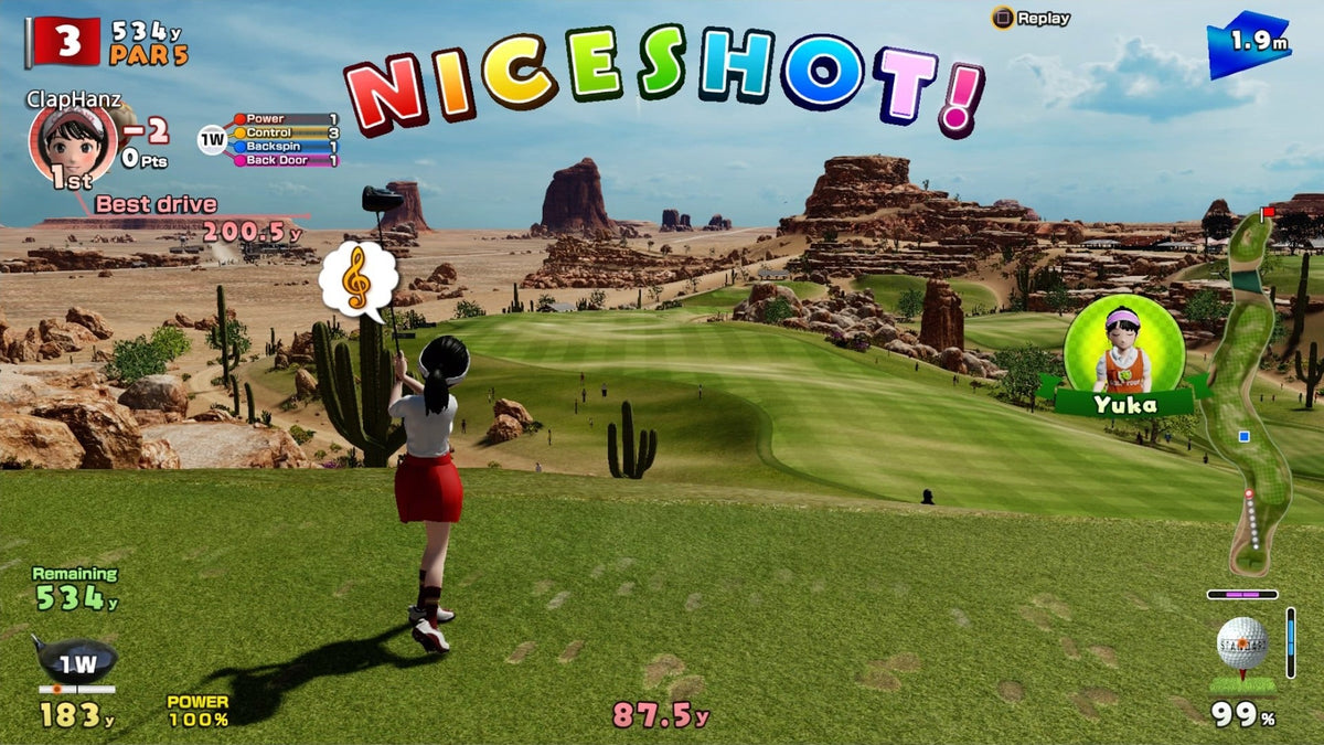 
Everybody's Golf | PlayStation 4 | gameplay screenshot 1