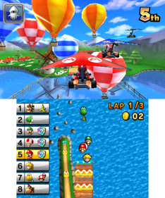 Mario Kart 7 | Nintendo 3DS | gameplay screenshot 4