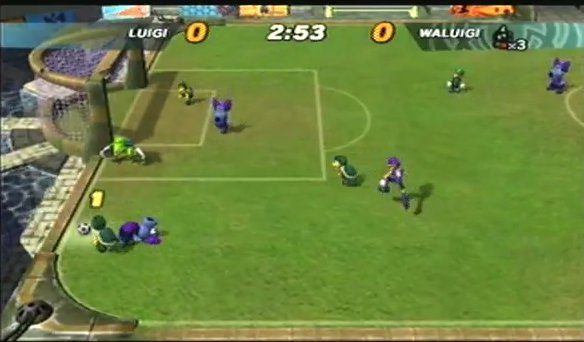 
Super Mario Strikers | GameCube | gameplay screenshot 5