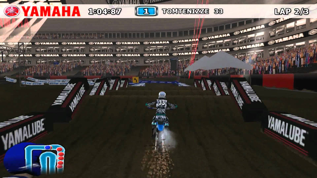 
Yamaha Supercross | Wii | gameplay screenshot 1