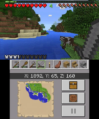 
Minecraft: New Nintendo 3DS Edition | Nintendo 3DS | gameplay screenshot 2