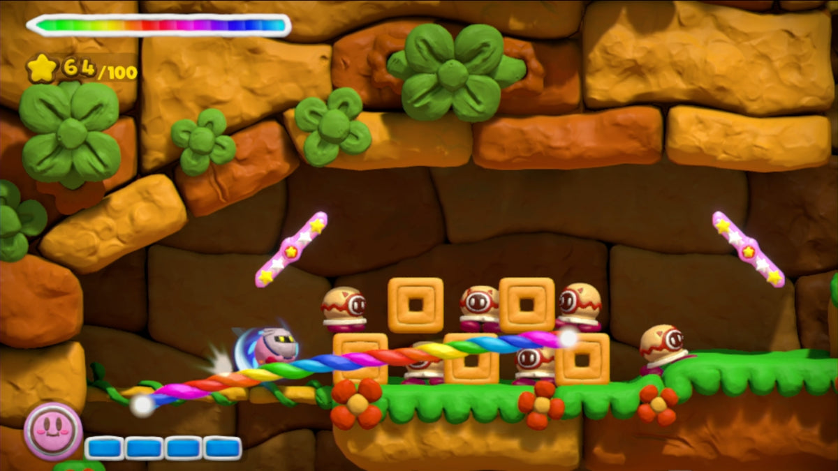 
Kirby and the Rainbow Curse | Wii U | gameplay screenshot 2