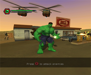 
Hulk | GameCube | gameplay screenshot 1