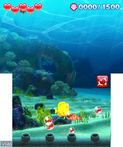 
Finding Nemo: Escape to the Big Blue [Special Edition] | Nintendo 3DS | gameplay screenshot 1