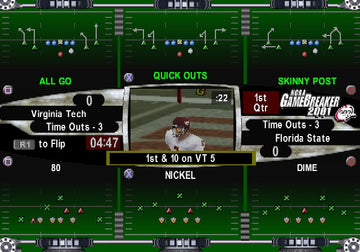 
NCAA GameBreaker 2001 | PlayStation 2 | gameplay screenshot 1 | Region: North America | Source: LaunchBox