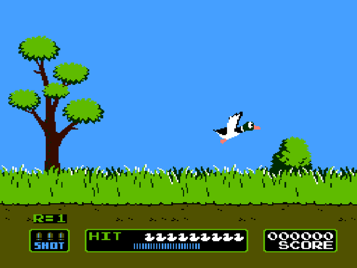 Super Mario Bros. / Duck Hunt | NES | gameplay screenshot 1