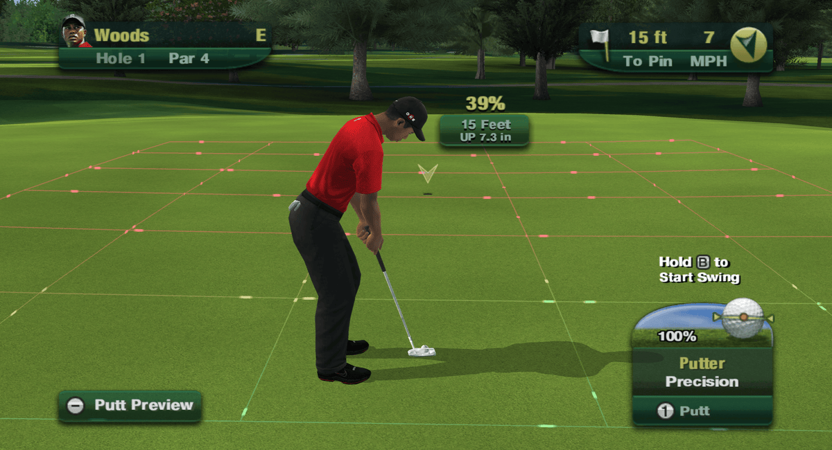 Tiger Woods PGA Tour 11 | Wii | gameplay screenshot 1