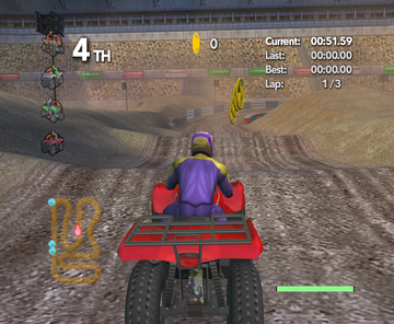 
Kawasaki Quad Bikes | Wii | gameplay screenshot 2
