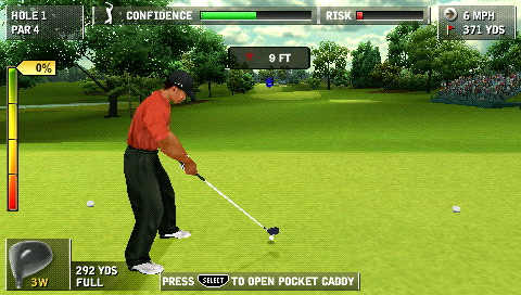 
Tiger Woods PGA Tour 08 | PSP | gameplay screenshot 2
