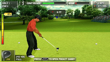 
Tiger Woods PGA Tour 08 | PSP | gameplay screenshot 2