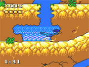 
Desert Speedtrap starring Road Runner and Wile E. Coyote | Game Gear | gameplay screenshot 1