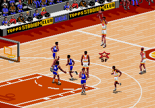 NBA Live 95 | Genesis | gameplay screenshot 2