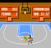 
Jordan vs. Bird: One On One | NES | gameplay screenshot 1