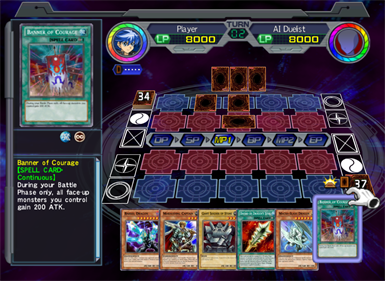 Yu-Gi-Oh! 5D's Duel Transer | Wii | gameplay screenshot 1 | Region: North America | Source: LaunchBox