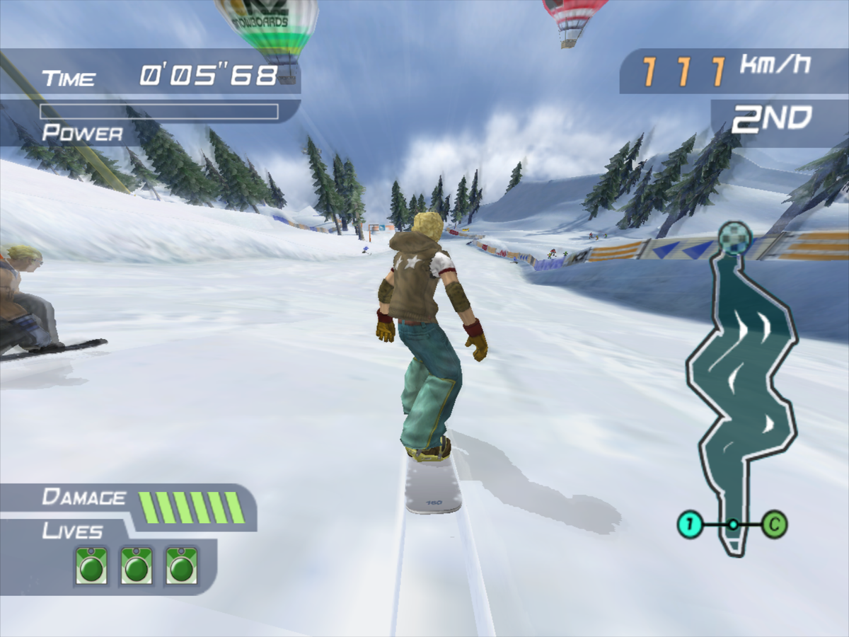 
1080° Avalanche | GameCube | gameplay screenshot 2 | Region: North America | Source: LaunchBox