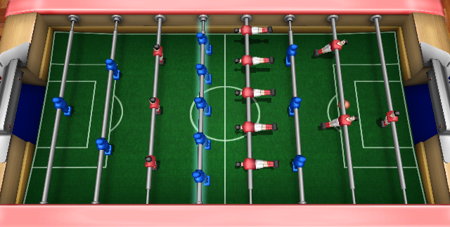 Championship Foosball | Wii | gameplay screenshot 2