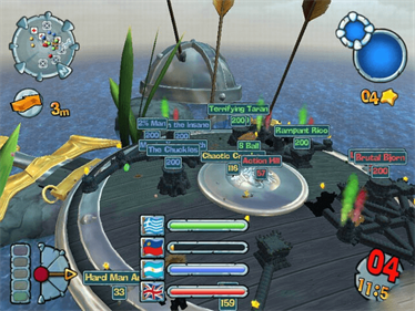 Worms Forts: Under Siege | Xbox | gameplay screenshot 1 | Region: North America | Source: LaunchBox