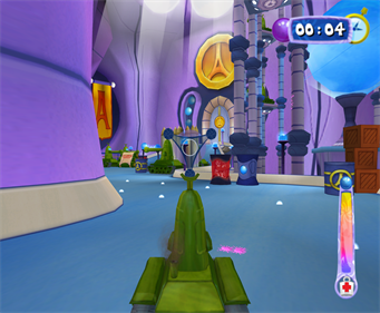 SpongeBob's Atlantis SquarePantis | Nintendo DS | gameplay screenshot 1 | region=North America | launchbox-7334fd9898bd | source=LaunchBox