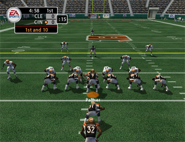 
Madden NFL 2005 | GameCube | gameplay screenshot 1