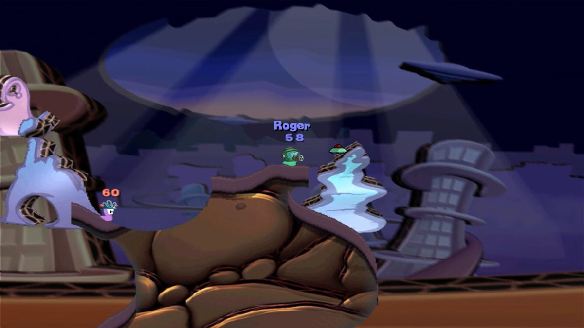 
Worms: A Space Oddity | Wii | gameplay screenshot 2