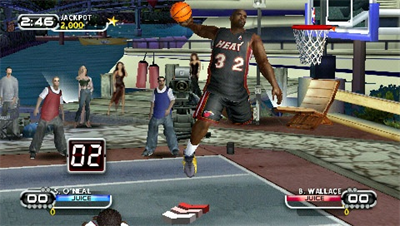 
NBA Ballers: Rebound | PSP | gameplay screenshot 1