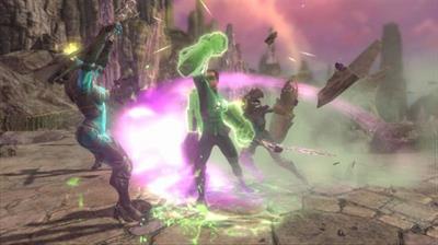 
Green Lantern: Rise of the Manhunters | Wii | gameplay screenshot 1