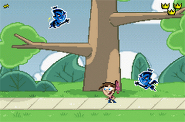 
The Fairly OddParents!: Clash with the Anti-World | Game Boy Advance | gameplay screenshot 2