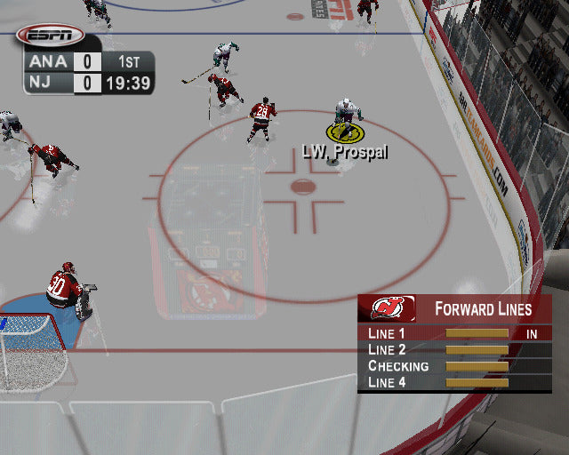ESPN NHL Hockey | PlayStation 2 | gameplay screenshot 1