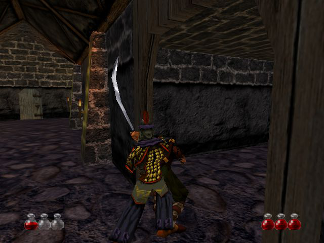 Prince of Persia: Arabian Nights | Dreamcast | gameplay screenshot 3