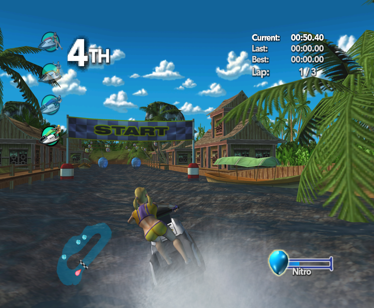 Kawasaki Jet Ski | Wii | gameplay screenshot 1