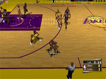 
NBA 2K2 | Dreamcast | gameplay screenshot 1