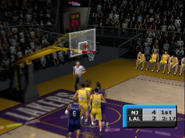 
NBA Starting Five | PlayStation 2 | gameplay screenshot 2 | Region: North America | Source: LaunchBox
