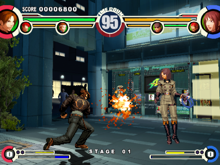 
The King of Fighters XI | PlayStation 2 | gameplay screenshot 3