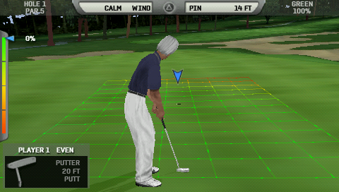 
Tiger Woods PGA Tour 06 | PSP | gameplay screenshot 3