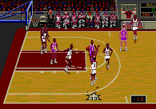
NBA Showdown '94 | Genesis | gameplay screenshot 2