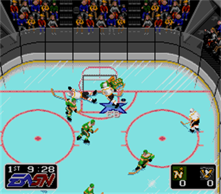 
NHL Hockey | Genesis | gameplay screenshot 1