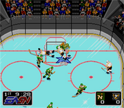 
NHL Hockey | Genesis | gameplay screenshot 1