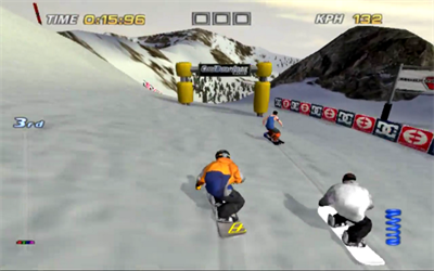 
Cool Boarders 2001 | PlayStation 2 | gameplay screenshot 1 | Region: North America | Source: LaunchBox