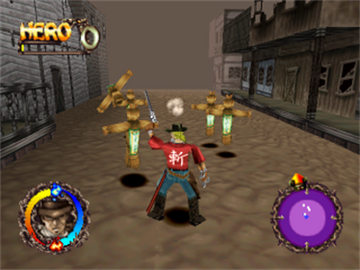 
Rising Zan: The Samurai Gunman | PlayStation | gameplay screenshot 1