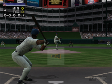 
All-Star Baseball 2002 | PlayStation 2 | gameplay screenshot 1 | Region: North America | Source: LaunchBox