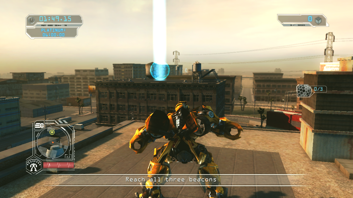 Transformers: Revenge of the Fallen | PlayStation 3 | gameplay screenshot 3