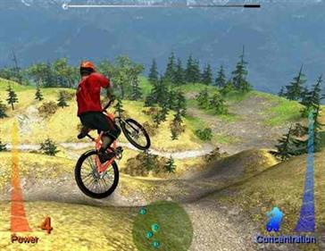 Mountain Bike Adrenaline | PlayStation 2 | gameplay screenshot 1 | Region: North America | Source: LaunchBox